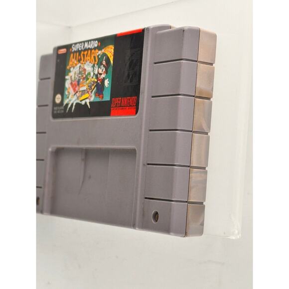 Super Mario All Stars SNES Authenic Game cartridge +Instructions Manual TESTED - Picture 8 of 10